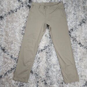 Rhone Pants Commuter Classic Fit Mens Size 34x32 Performance Golf Chino Trousers